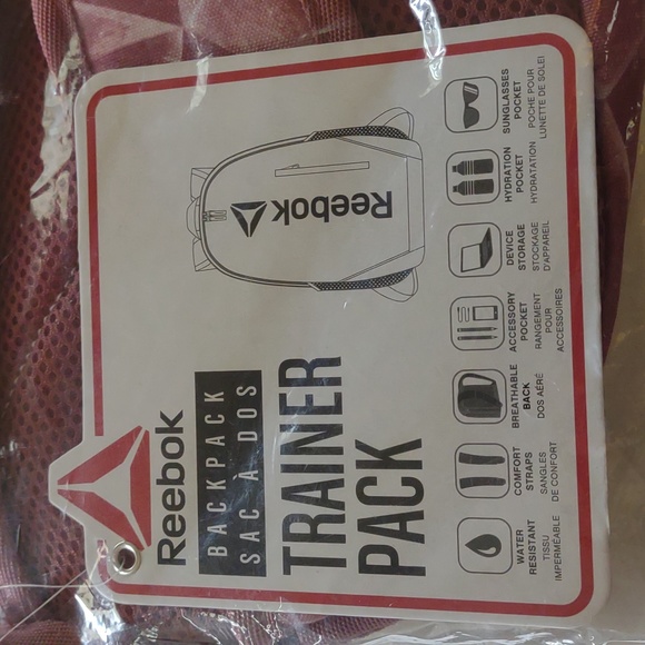 ??REEBOK Trainer Backpack in Pink Ice main image 8